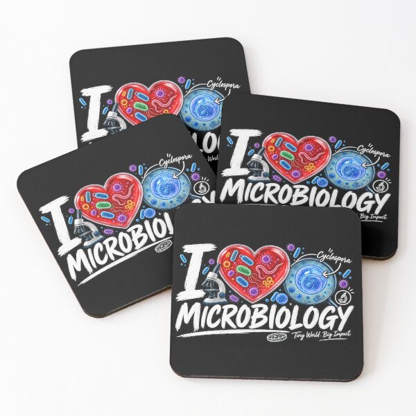 Item preview, I Love Microbiology | Cute Science & Lab Sticker | Microbiologist Gift designed and sold by ritach11.