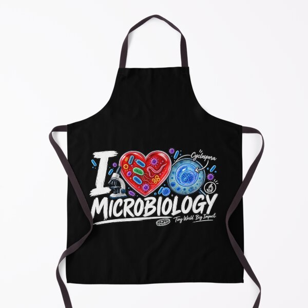 Item preview, I Love Microbiology | Cute Science & Lab Sticker | Microbiologist Gift designed and sold by ritach11.
