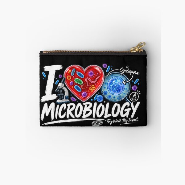 Item preview, I Love Microbiology | Cute Science & Lab Sticker | Microbiologist Gift designed and sold by ritach11.
