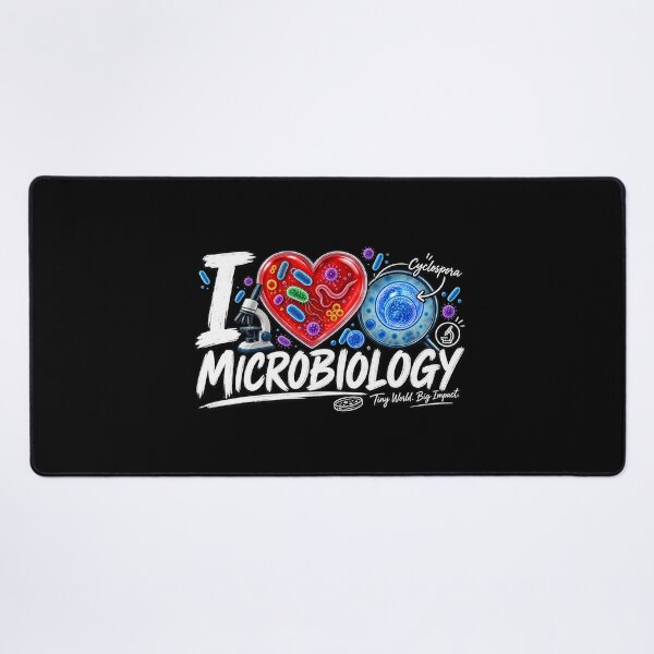 Item preview, I Love Microbiology | Cute Science & Lab Sticker | Microbiologist Gift designed and sold by ritach11.