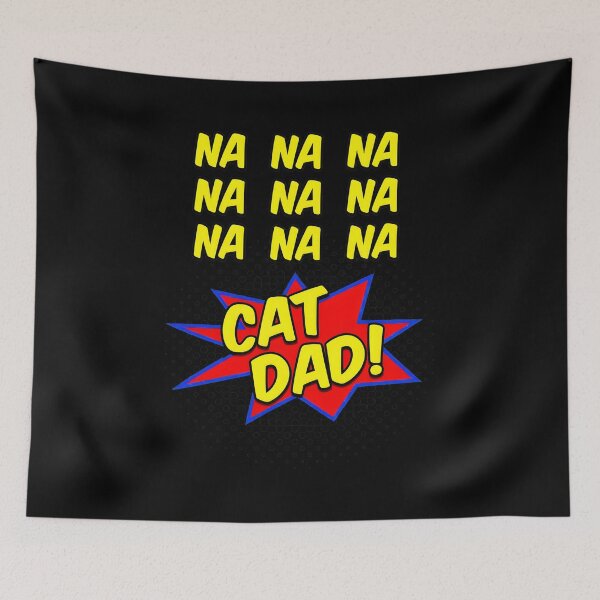 Item preview, Cat Dad Na Na Na Funny Pet Father Gift designed and sold by SoyLamderma.