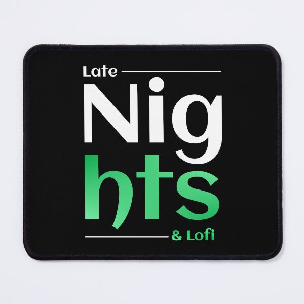 Item preview, Late Nights And Lofi designed and sold by TheFineShirt.