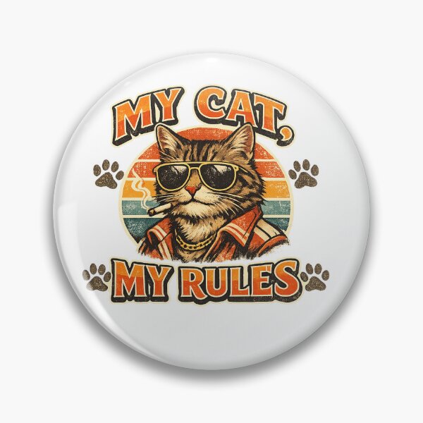 Item preview, My Cat My Rules designed and sold by teemix.