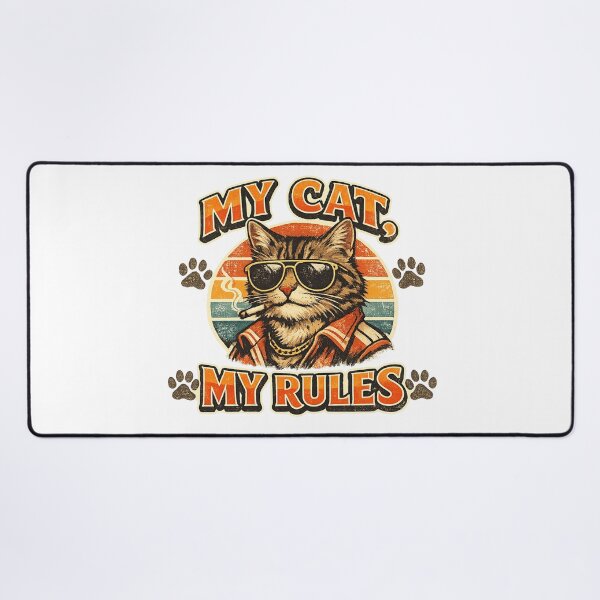Item preview, My Cat My Rules designed and sold by teemix.