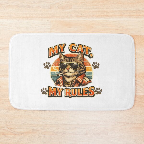 Item preview, My Cat My Rules designed and sold by teemix.