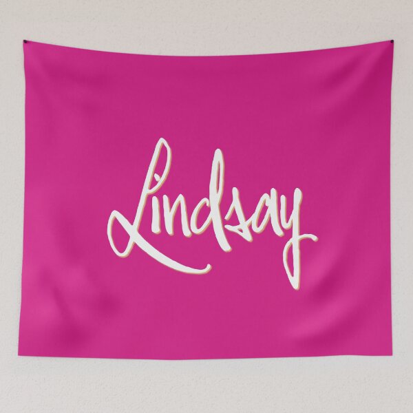 Item preview, LINDSAY personalized type design designed and sold by CharlottePlaceArt.