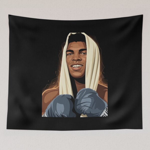 Item preview, Muhammad ali vector art designed and sold by Rusdiii.