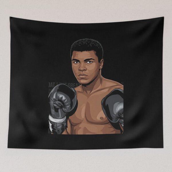 Item preview, Muhammad ali vector art designed and sold by Rusdiii.