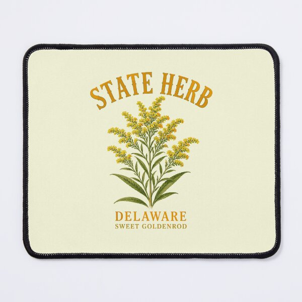 Item preview, Delaware Sweet Goldenrod State Herb designed and sold by taiche.