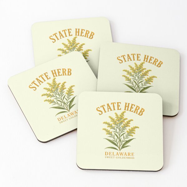 Item preview, Delaware Sweet Goldenrod State Herb designed and sold by taiche.