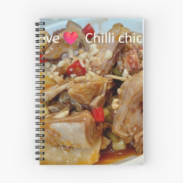 Item preview, Me encanta el pollo con chile: fotografía culinaria auténtica al estilo sichuanés picante. designed and sold by pbchan.