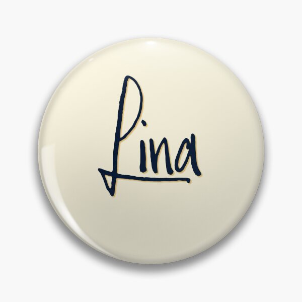 Item preview, LINA personalized type design designed and sold by CharlottePlaceArt.
