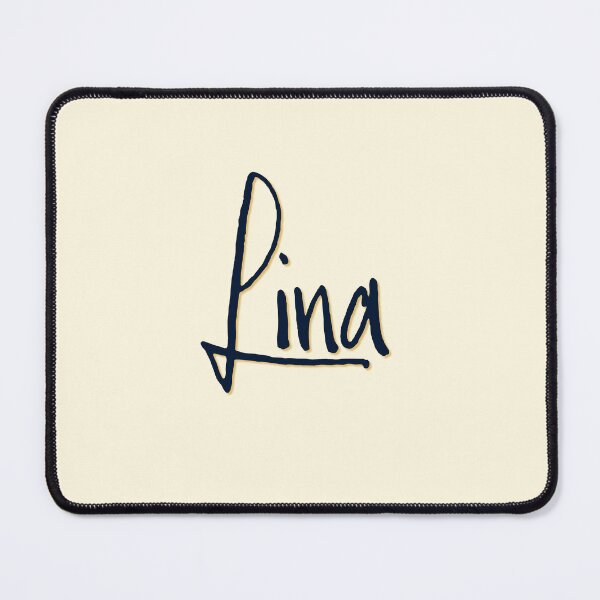 Item preview, LINA personalized type design designed and sold by CharlottePlaceArt.