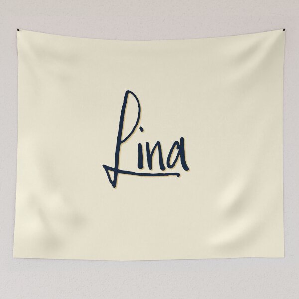 Item preview, LINA personalized type design designed and sold by CharlottePlaceArt.