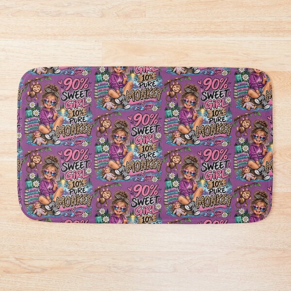 Item preview, 90% Sweet Girl 10% Pure Monkey  designed and sold by OutlanderDesigns.