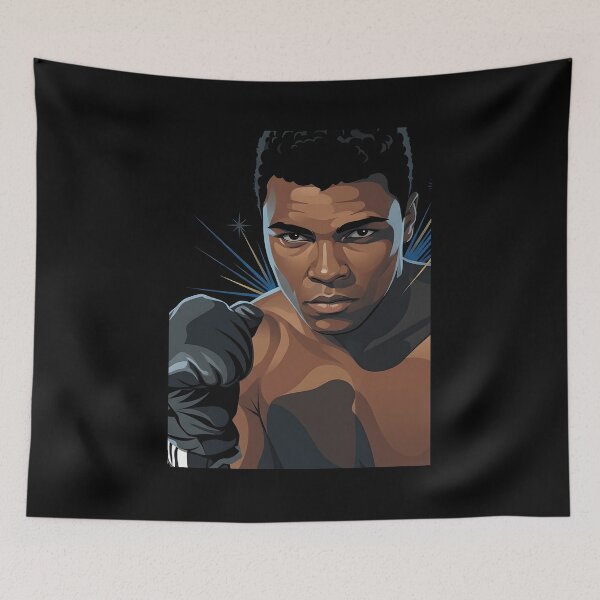 Item preview, Muhammad ali vector art designed and sold by Rusdiii.