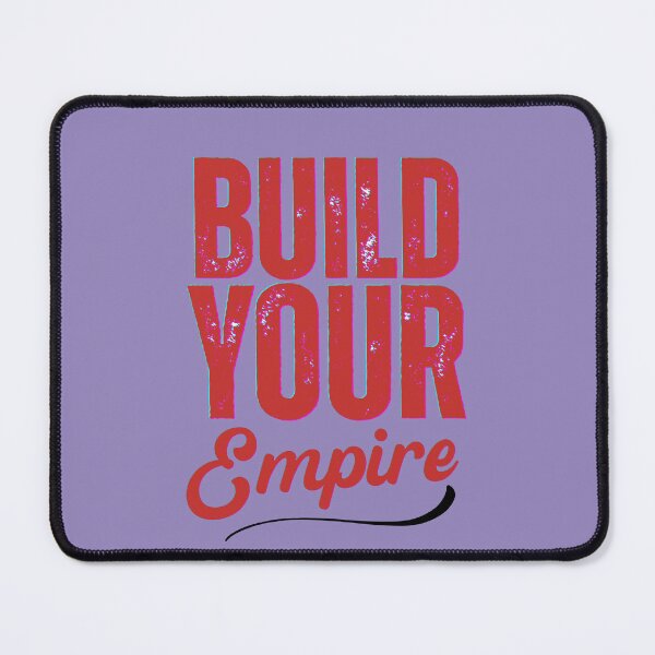 Item preview, Build Your Empire – Boss Lady Motivational Quote designed and sold by WallMuseStudio .