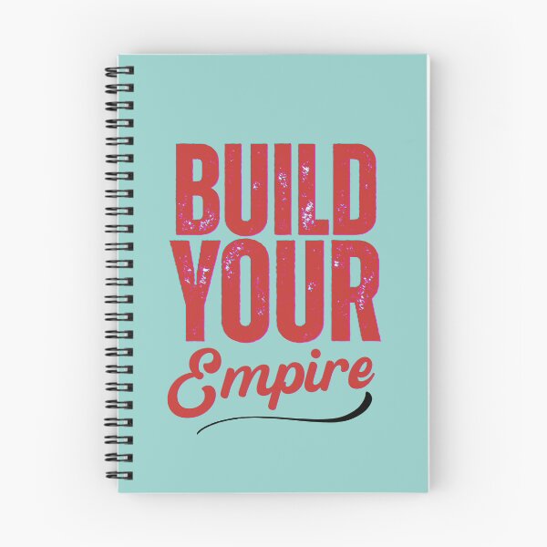 Item preview, Build Your Empire – Boss Lady Motivational Quote designed and sold by WallMuseStudio .