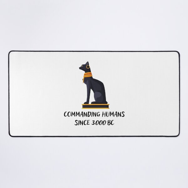 Item preview, Egyptian Cat Statue Commanding Humans Since 3000 BC designed and sold by SoyLamderma.