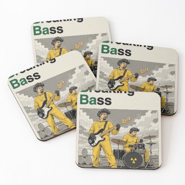Item preview, Breaking Bass - Chemistry Hazmat Band Poster Art designed and sold by BRTHRCNK01.