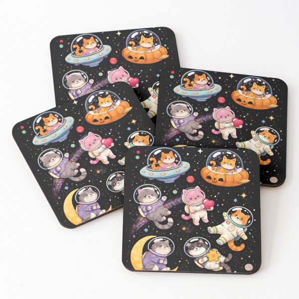 Item preview, Space Cats Adventure designed and sold by TeeVelora.