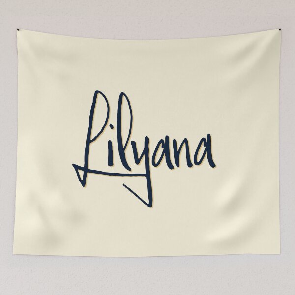 Item preview, LILYANA personalized type design designed and sold by CharlottePlaceArt.