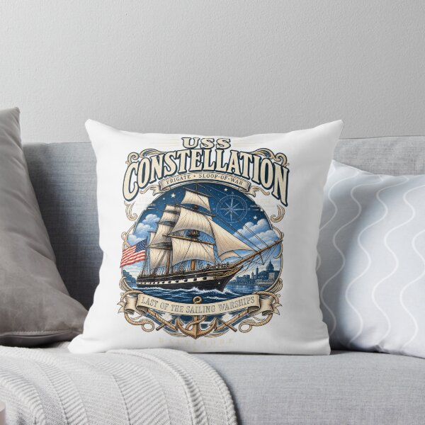 Item preview, USS Constellation Vintage Naval Ship | Historic Sailing Warship Baltimore | Maritime Heritage designed and sold by ritach11.