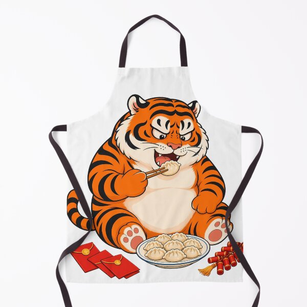 Item preview, Chubby Tiger Lunar New Year Dumplings designed and sold by aigcx.