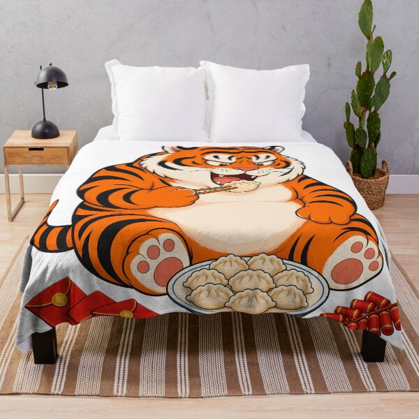Item preview, Chubby Tiger Lunar New Year Dumplings designed and sold by aigcx.