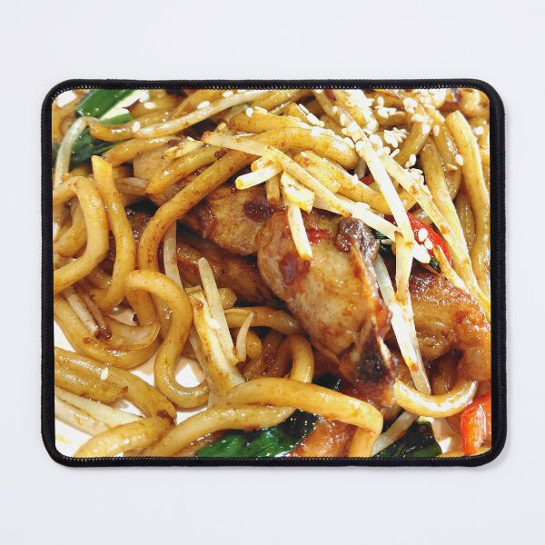 Item preview, Hong Kong Stir Fried Udon – Delicious Asian Noodle Culinary Photography designed and sold by pbchan.