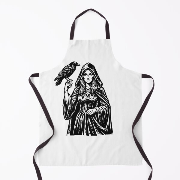Item preview, Dark Feminine Gothic Witch and Raven Vintage designed and sold by SOUFIANE1991.