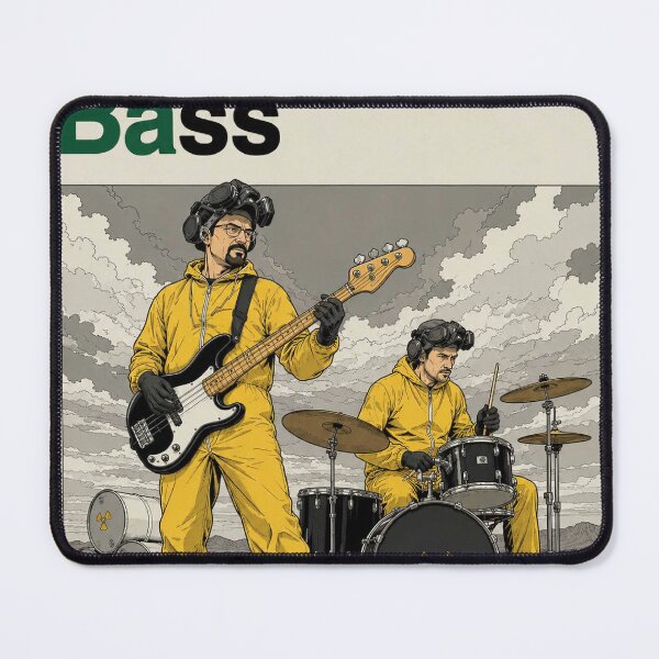 Item preview, Bass and Drums Hazmat - Radioactive Rock Band designed and sold by BRTHRCNK01.