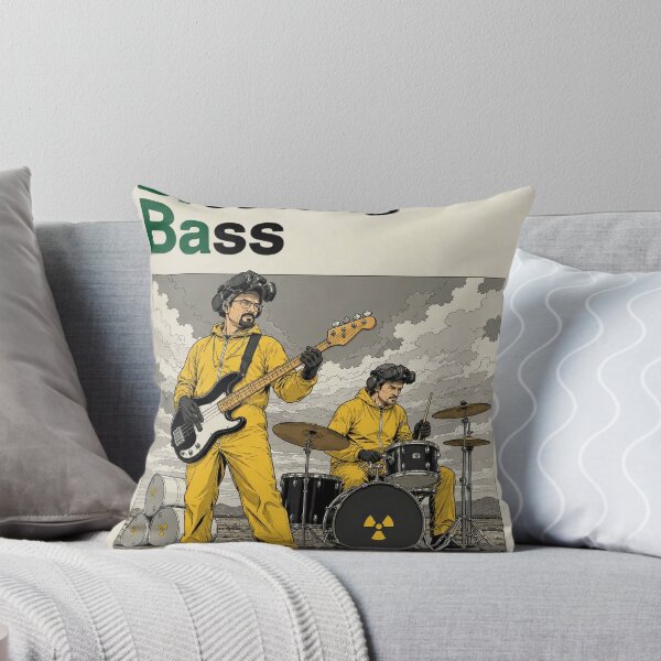 Item preview, Bass and Drums Hazmat - Radioactive Rock Band designed and sold by BRTHRCNK01.