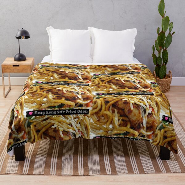 Item preview, I Love Hong Kong Stir Fried Udon – Delicious Asian Noodle Culinary Photography designed and sold by pbchan.