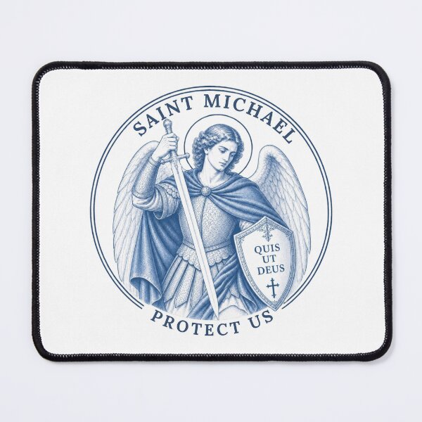 Item preview, St Michael Protect Us designed and sold by Birdsong Blessings.