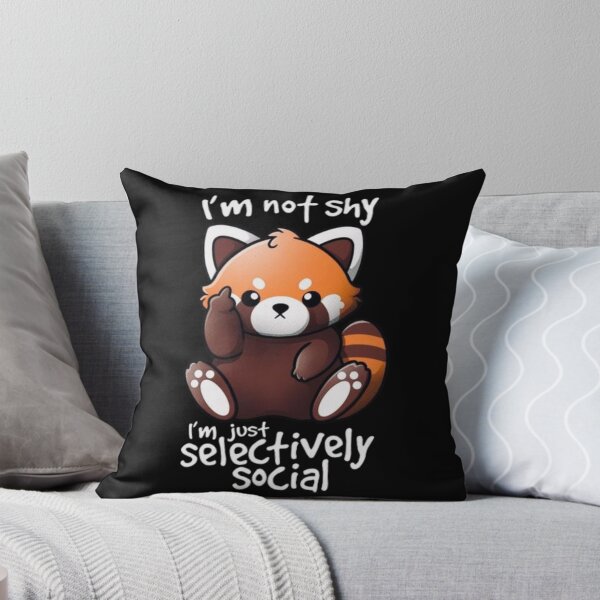 Item preview, I'm Not Shy I'm Just Selectively Social designed and sold by RajDeals.