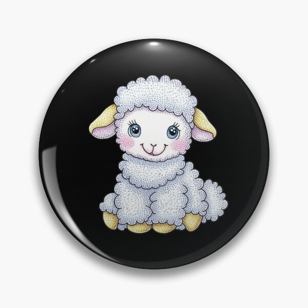 Item preview, Cute Cartoon Baby Sheep designed and sold by sreabby.