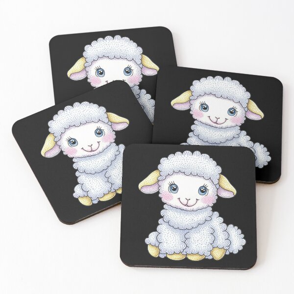 Item preview, Cute Cartoon Baby Sheep designed and sold by sreabby.