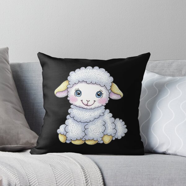 Item preview, Cute Cartoon Baby Sheep designed and sold by sreabby.