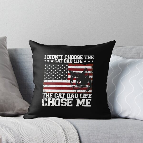 Item preview, Cat Dad Life USA Flag Black Cat Graphic designed and sold by SoyLamderma.