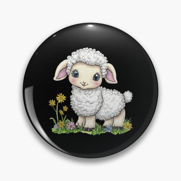 Item preview, Adorable Lamb in a Field designed and sold by sreabby.