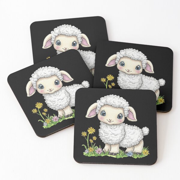 Item preview, Adorable Lamb in a Field designed and sold by sreabby.