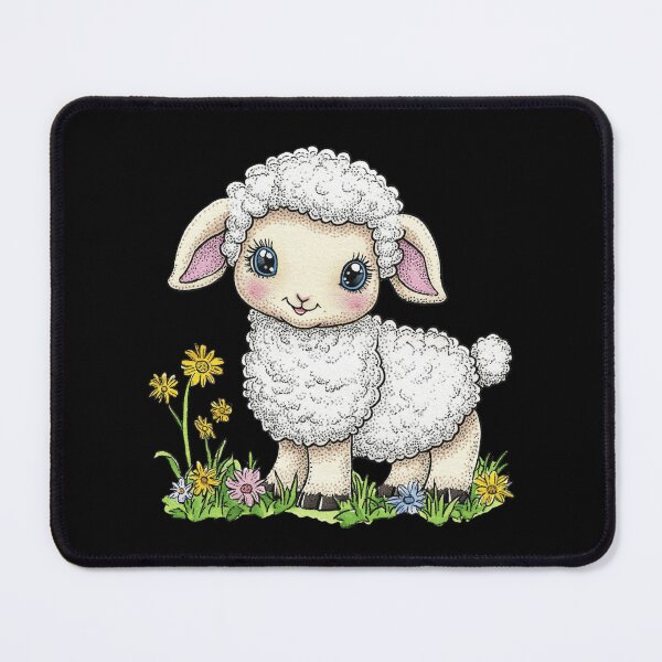 Item preview, Adorable Lamb in a Field designed and sold by sreabby.