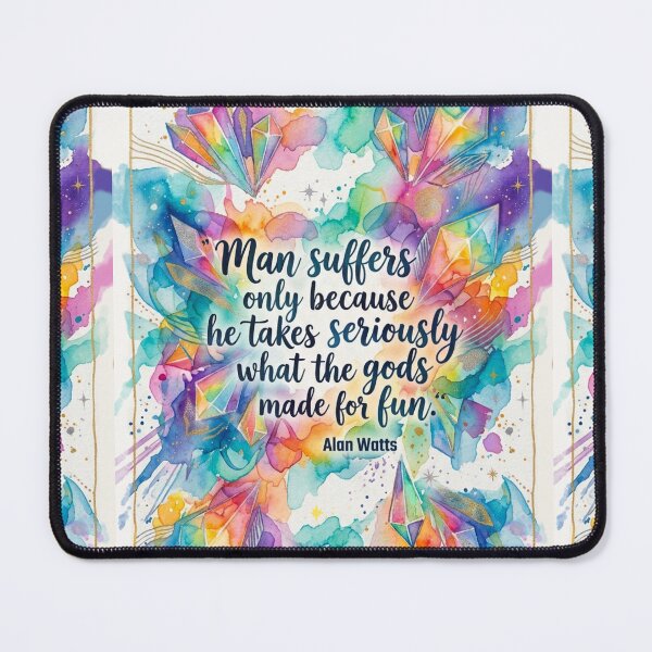 Item preview, Alan Watts Quote designed and sold by shantilovesart.