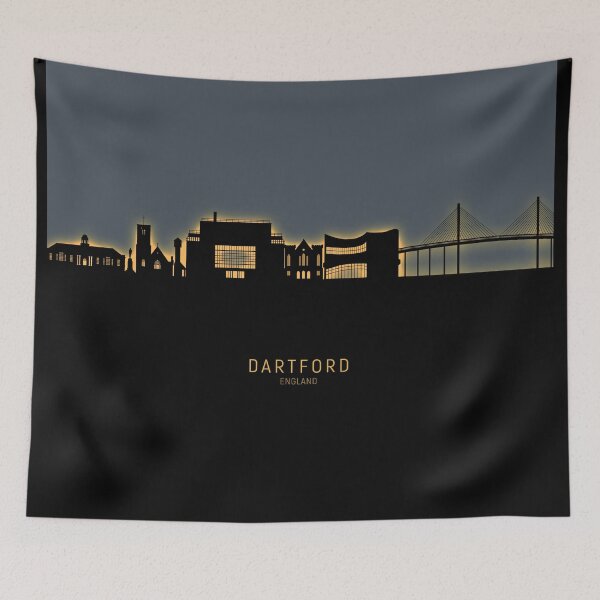Item preview, Dartford England Skyline designed and sold by ArtPrints.