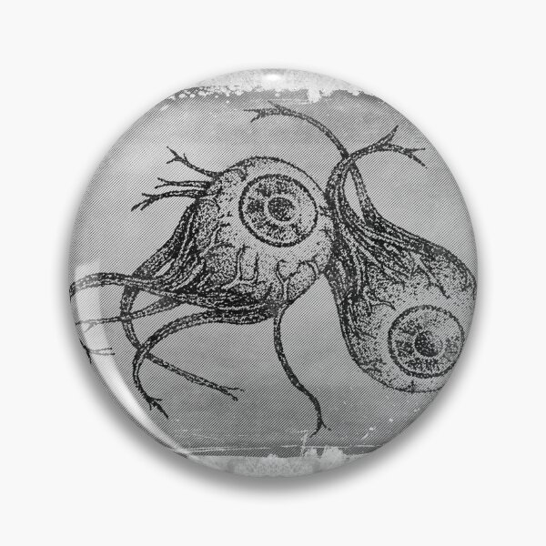 Item preview, Creepy Disembodied Eyeballs Optic Nerve Horror Sketch designed and sold by Ghoul Enterprises.