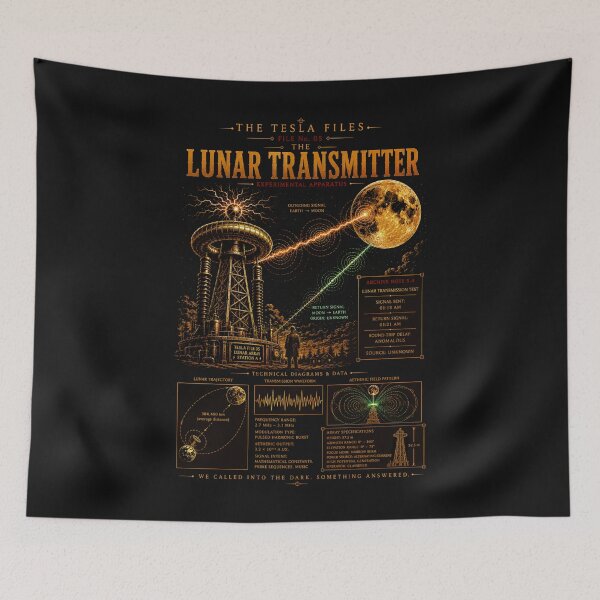 Item preview, The Tesla Files No. 05 — The Lunar Transmitter designed and sold by Sanctum Icons.