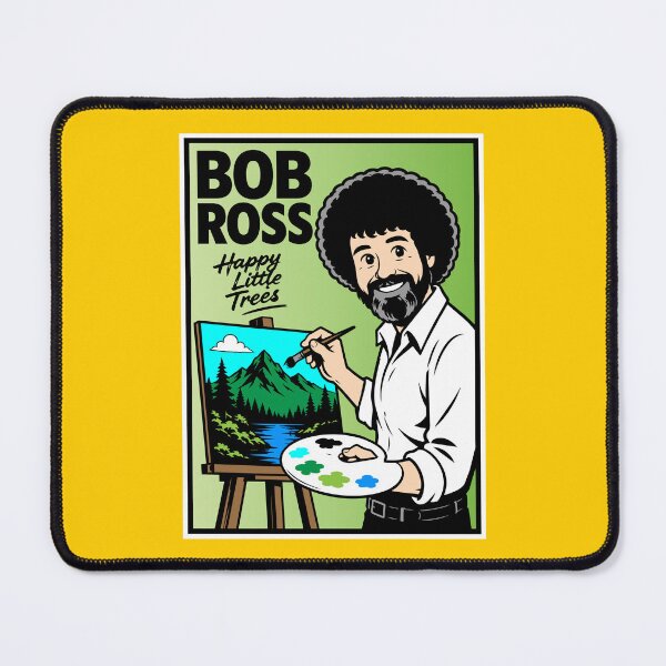 Item preview, Bob Ross - Happy Little Trees designed and sold by ArtFactoryAI.