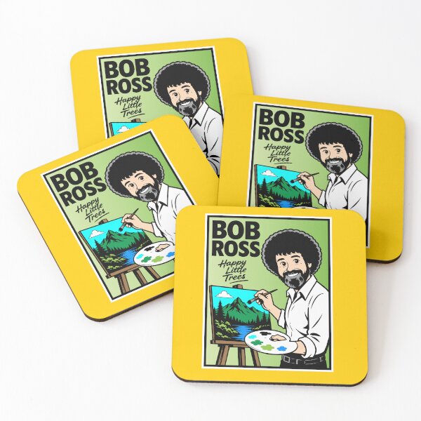 Item preview, Bob Ross - Happy Little Trees designed and sold by ArtFactoryAI.