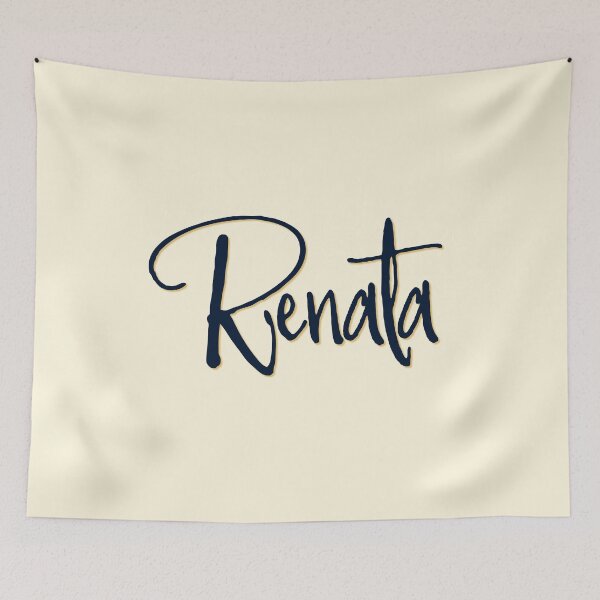 Item preview, RENATA personalized type design designed and sold by CharlottePlaceArt.
